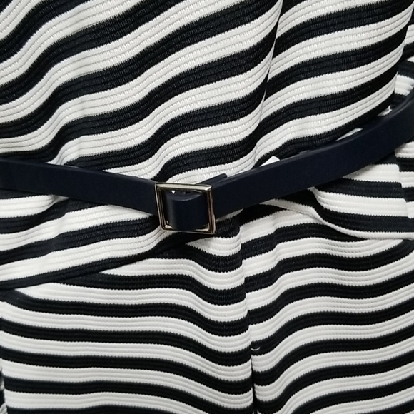 Lane Bryant Fit & Flair A-Line Textured Dress - Picture 3 of 7